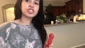 Alaska Zade Fucks Herself With Dildo Around House While Girlfriend Is Gone (A Nature Documentary)